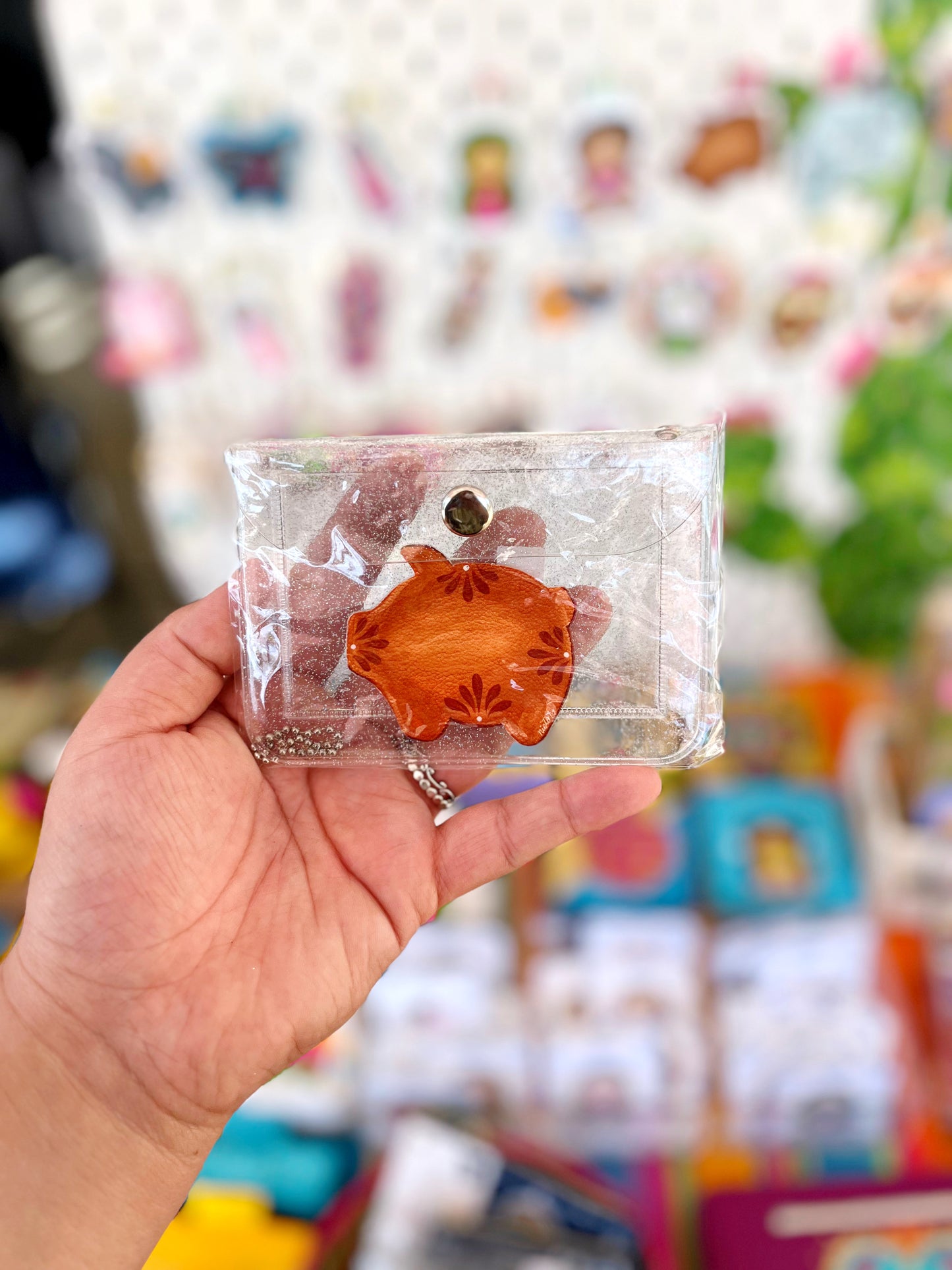 Marranito Glitter Wallet