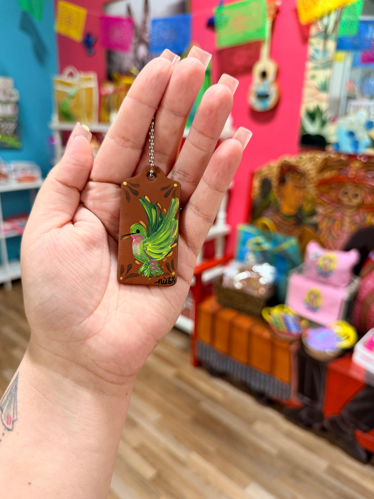 Small Handpainted Hang tag