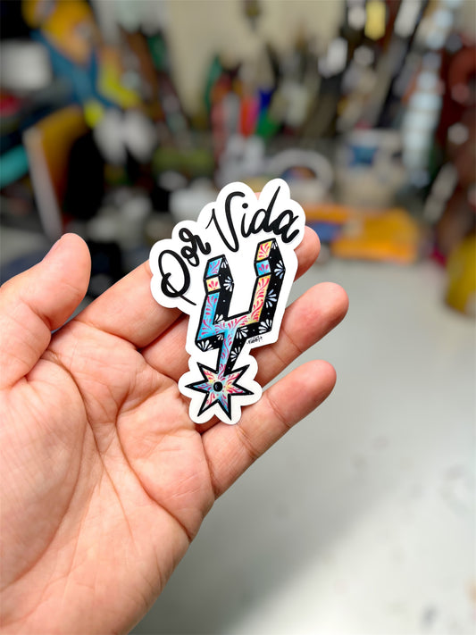 Spurs por vida sticker