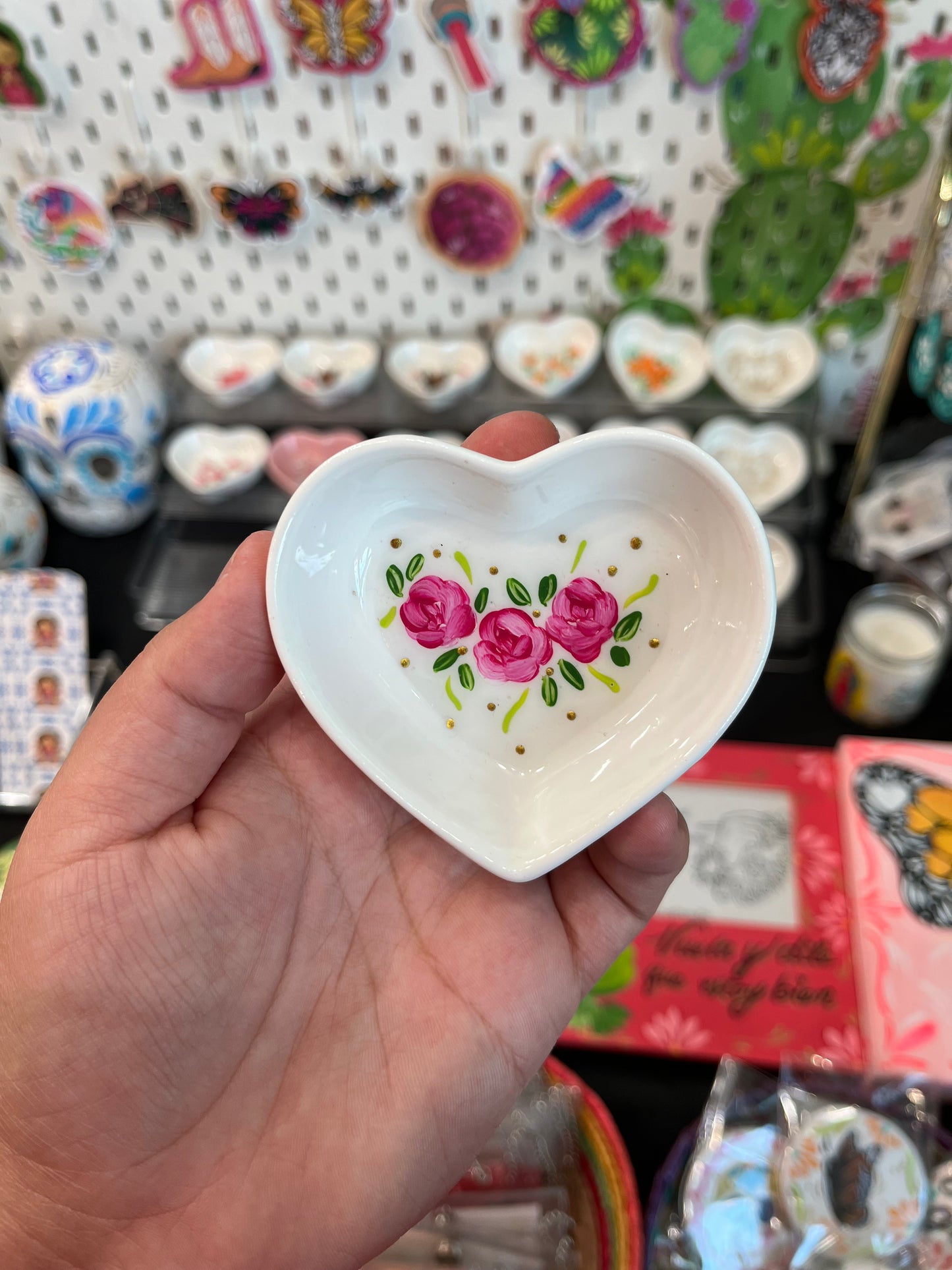 Rosas trinket dish