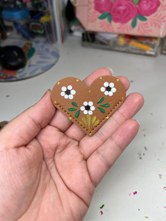 Heart corner page bookmark