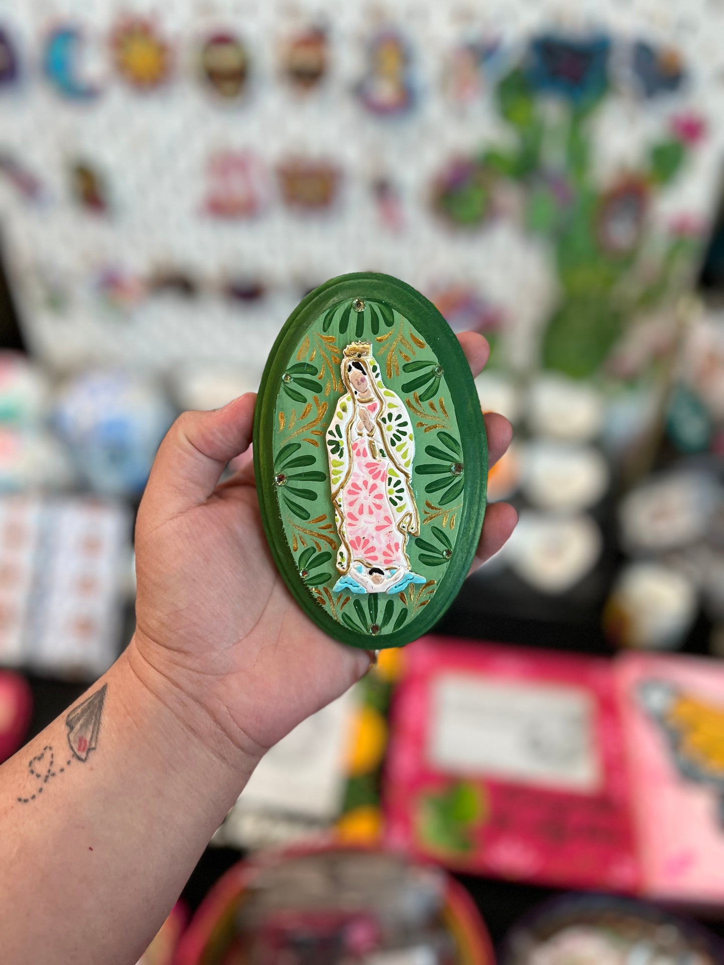 Virgencita Key Holder