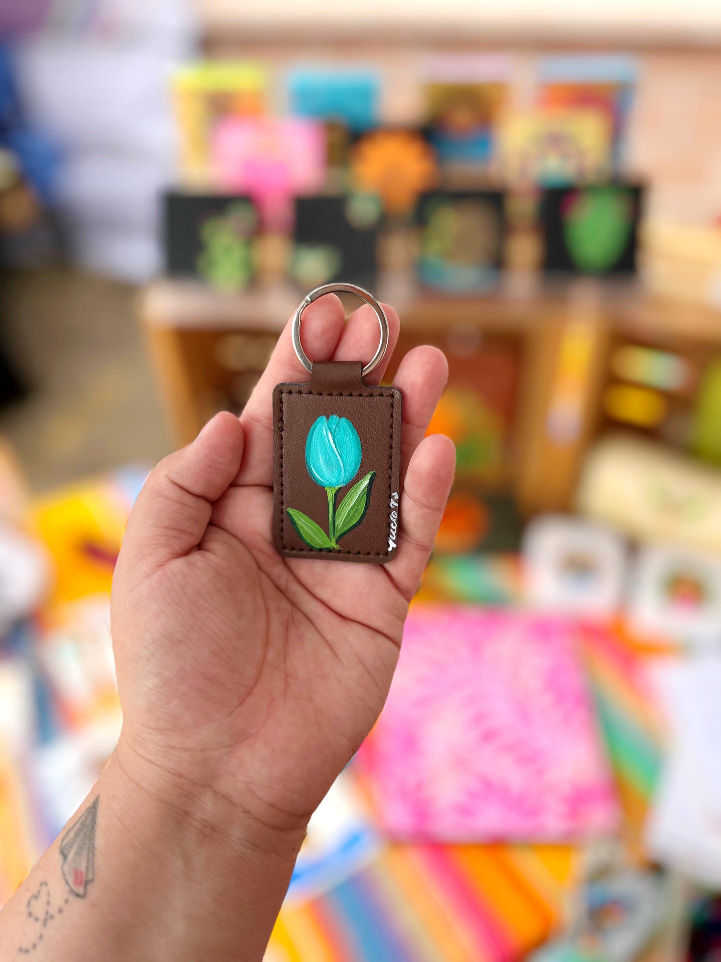 Tulip Keychain/bag charm