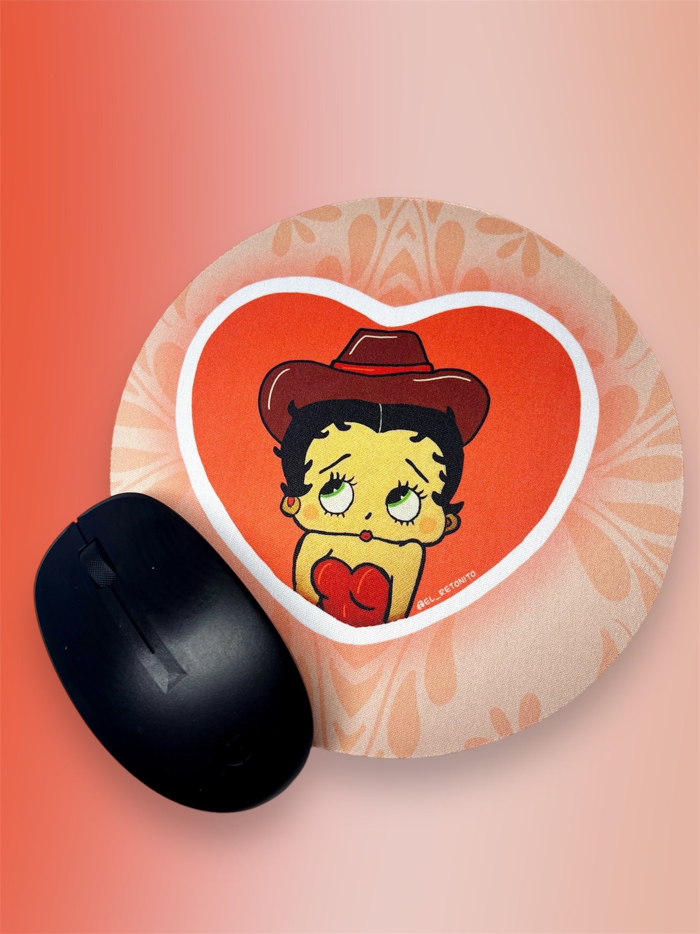 Betty Cowgirl Mousepad