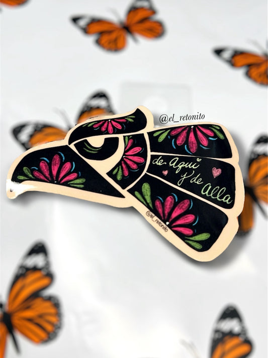 De aquí y de allá sticker