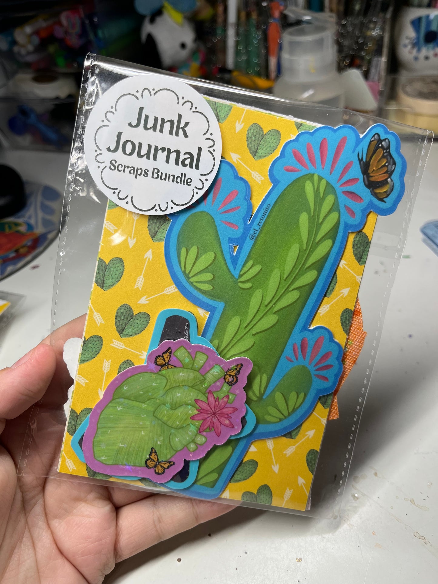 Junk Journal Nopalito Scraps Bundle