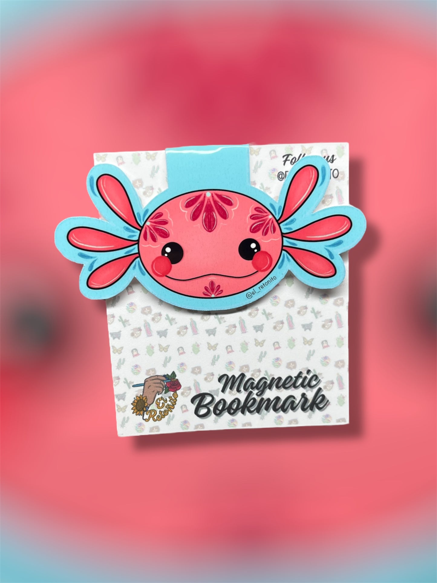 Axolotl Bookmark