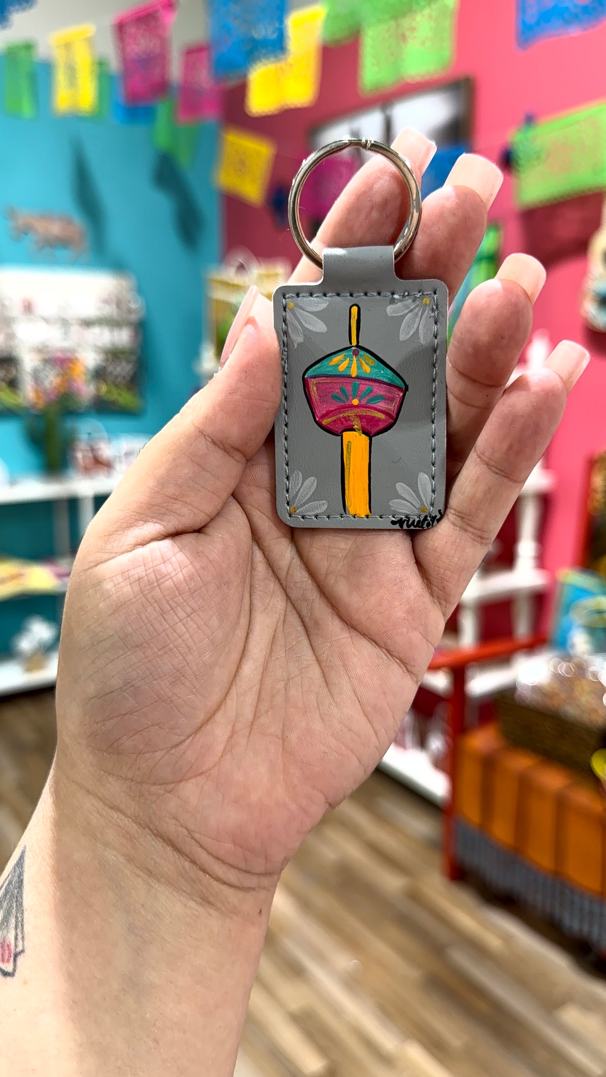 Handpainted Keychain