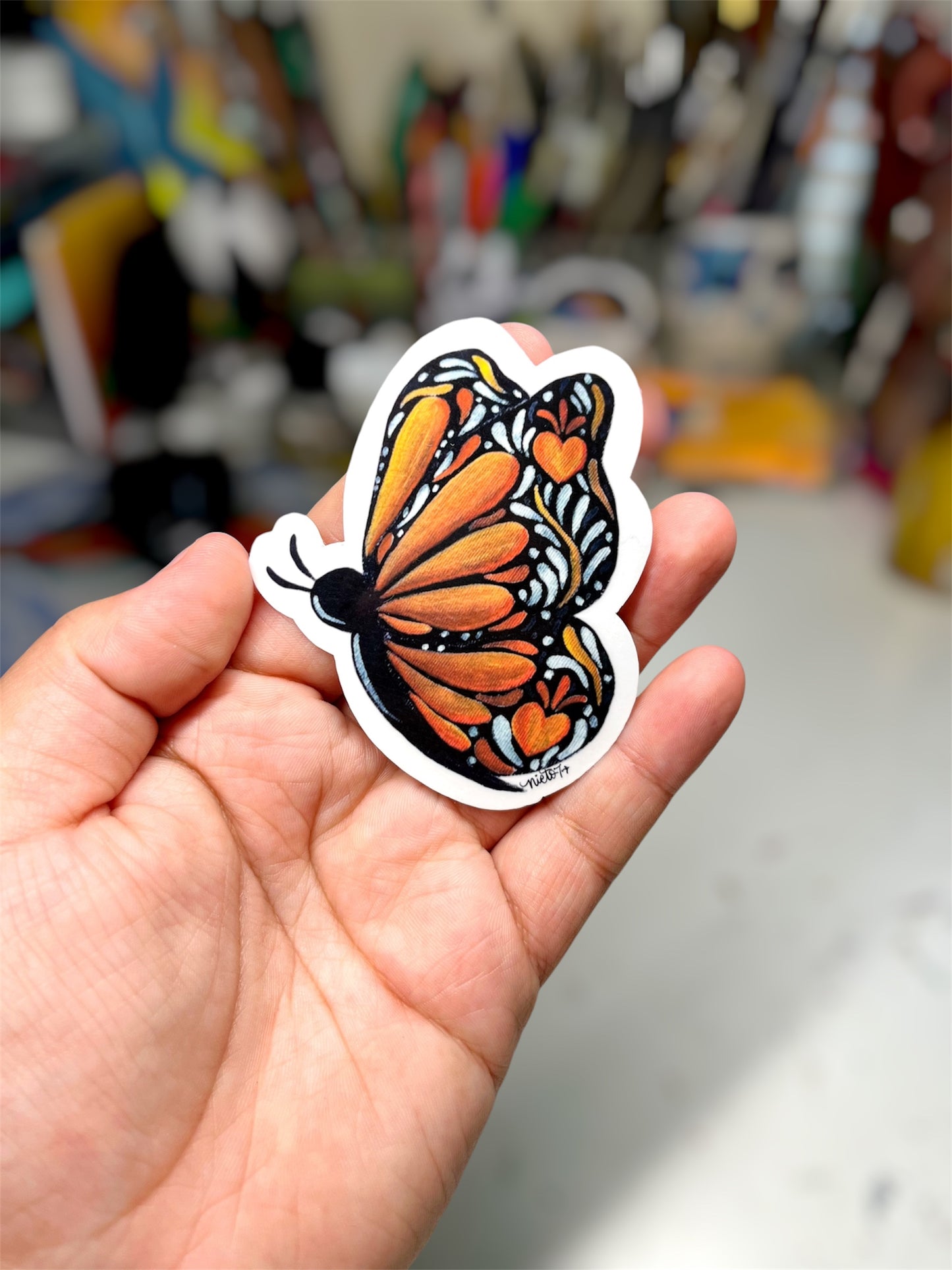 Monarca sticker