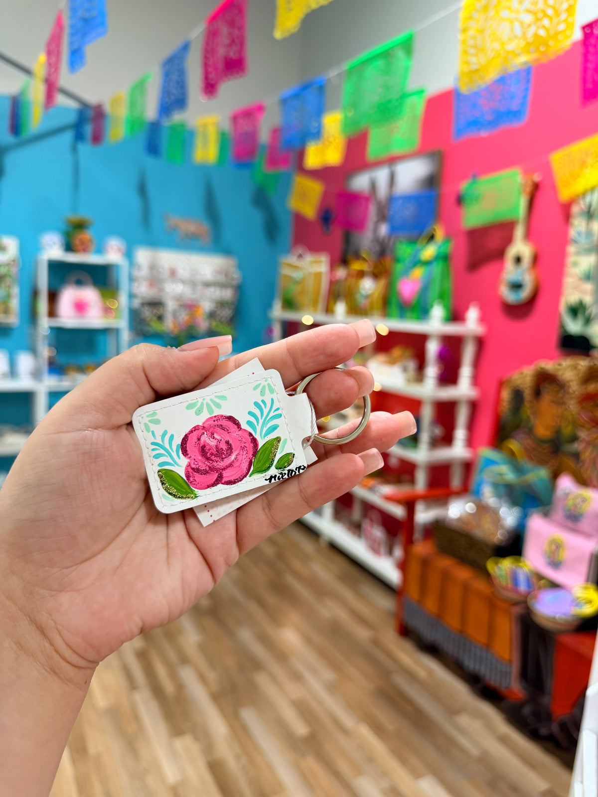 Handpainted Keychain