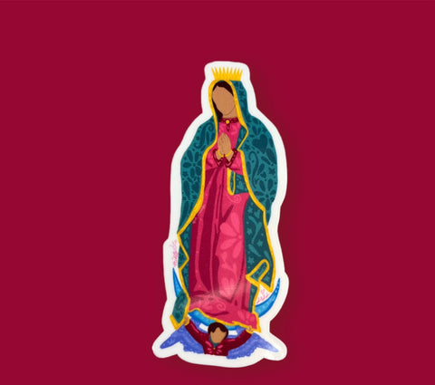 Virgencita sticker