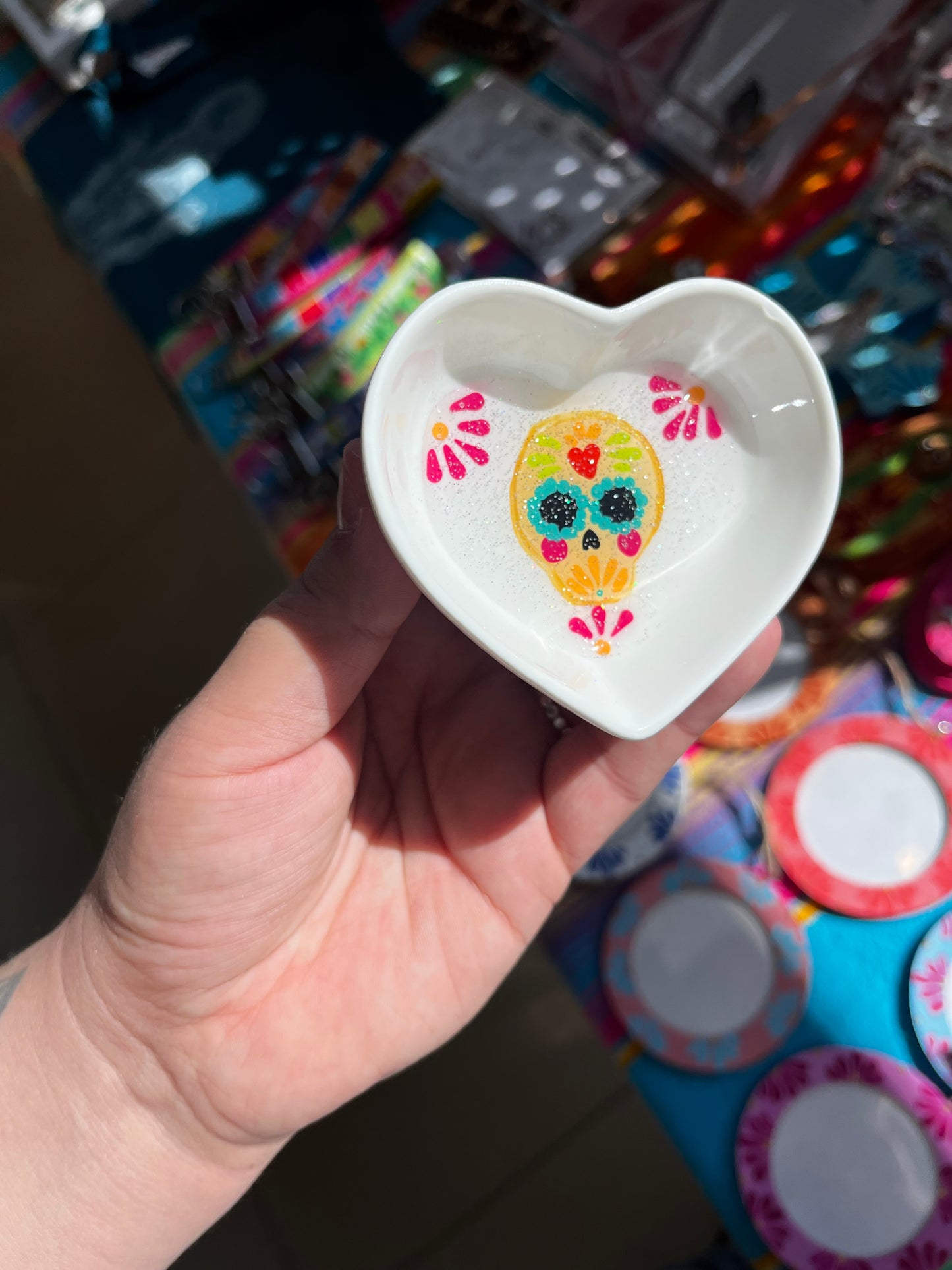 Calaverita trinket dish