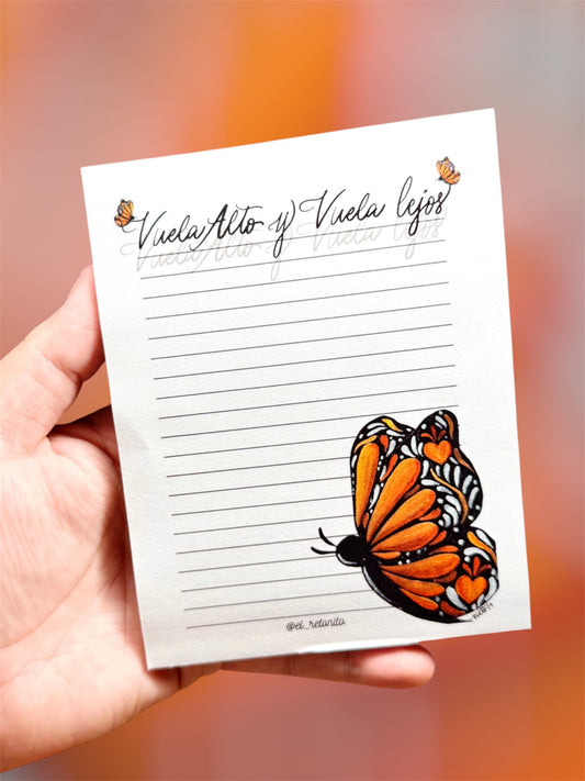 Vuela Alto Vuela Lejos Notepad