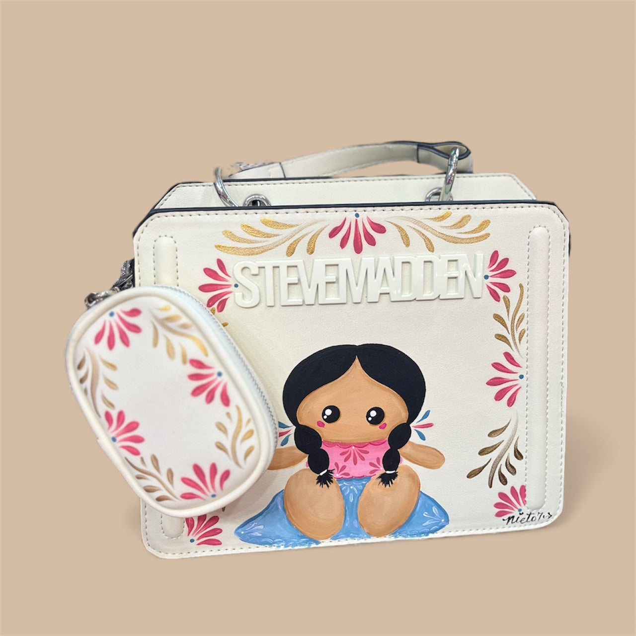 Muñeca Handpainted Purse