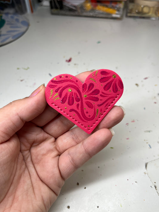 Heart corner page bookmark