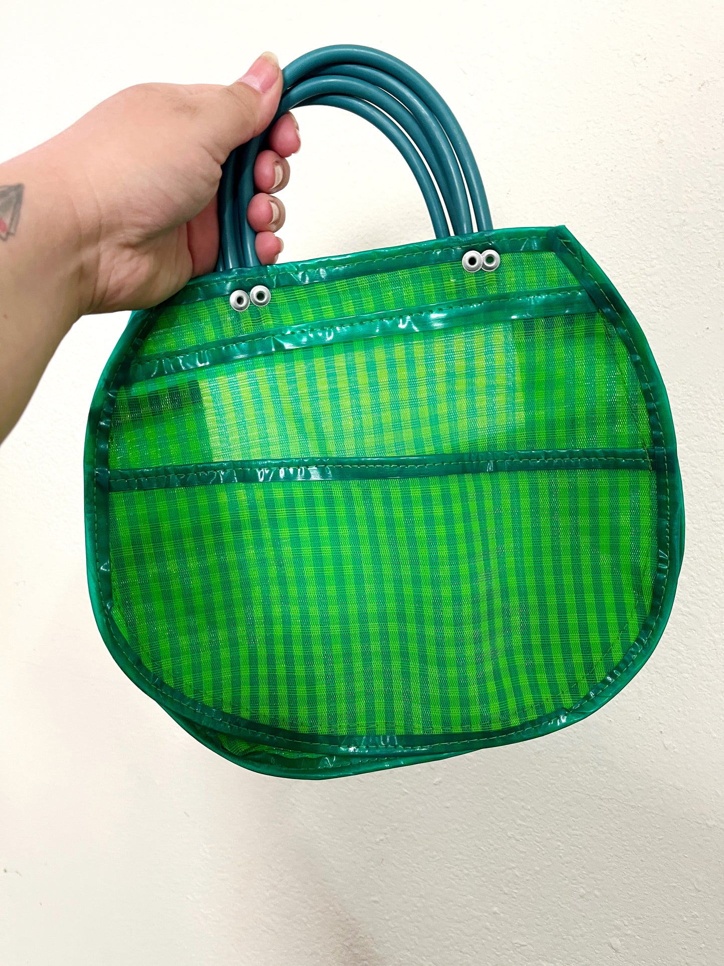 Small round mercadito bag