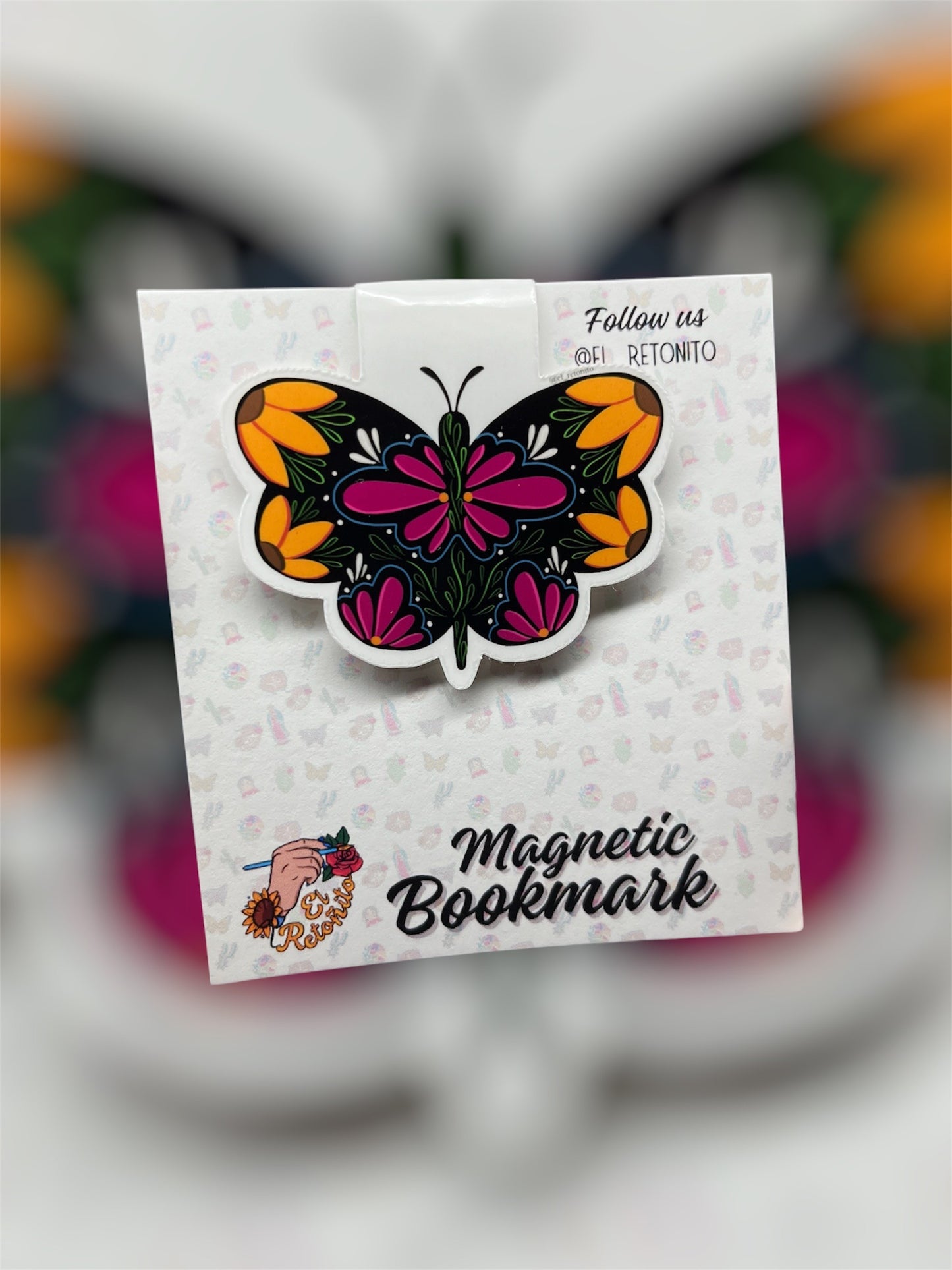 Mariposita Magnetic Bookmark