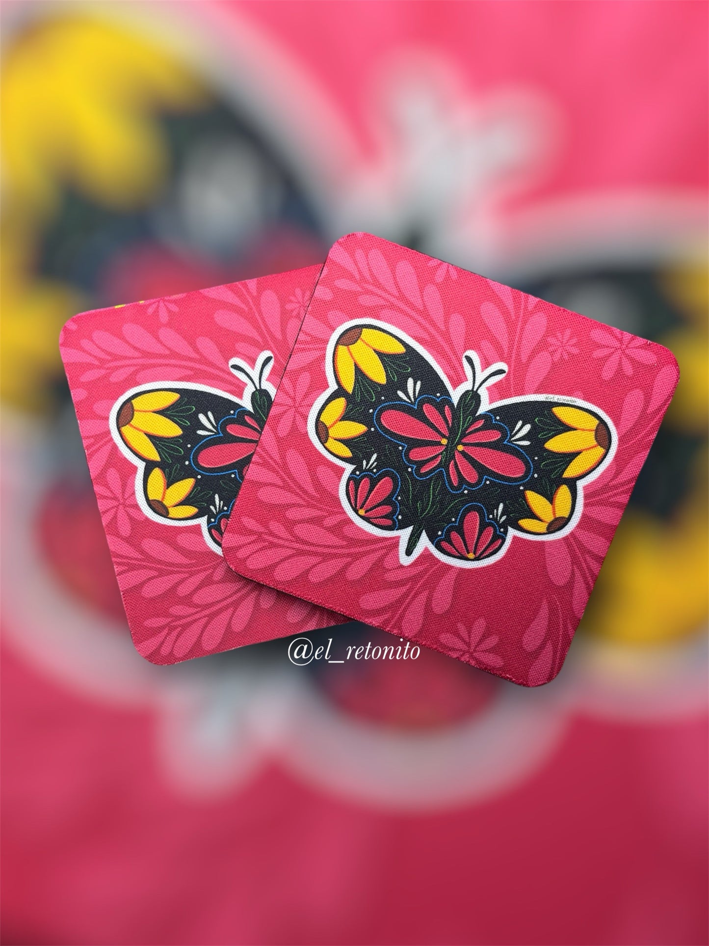 Mariposita Coasters